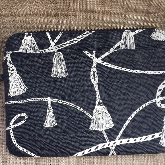 Chico’s iPad, cosmetics, purse bag tote- tassel - Picture 7 of 8
